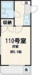 間取図画像 1K