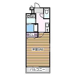 フジパレスヴィレッジ白鷺 1Kの間取図画像