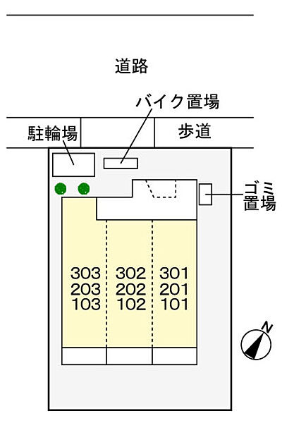 神奈川県相模原市中央区共和３丁目(賃貸アパート1K・3階・26.15㎡)の写真 その15