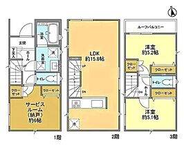 Ｋｏｌｅｔ登戸09 9 ｜ 神奈川県川崎市多摩区登戸新町（賃貸一戸建3LDK・3階・79.07㎡） その2