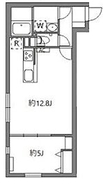 グランピア中野坂上 3階1LDKの間取り