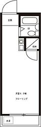 ラビアン栄町 ワンルームの間取図画像