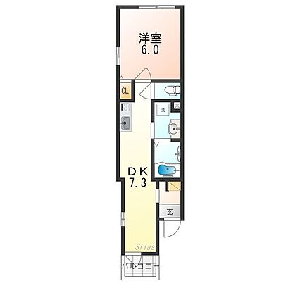 MELDIA長瀬II_間取り_0