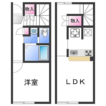 レオネクスト格２_間取り_0
