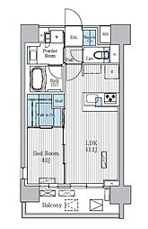 Terra蚕糸の森 1LDKの間取図画像