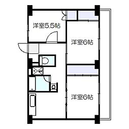 ビレッジハウス草部2号棟 4階