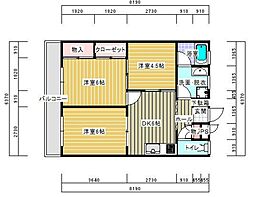 レイクフィルドヴィレッジ 3LDKの間取図画像