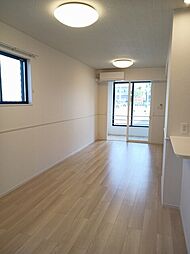 関東鉄道常総線 下妻駅 徒歩8分の賃貸アパート 2階2LDKのリビング/ダイニング