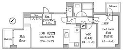 BLANVOAGEHIROO 1LDKの間取図画像
