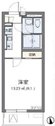 上板橋レジデンス 1Kの間取図画像