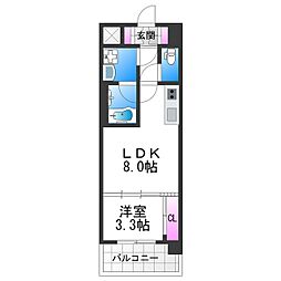 スプランディッドあびこ駅前DUE 13階/-