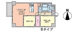 ラプリマグランデ 1SLDKの間取図画像
