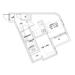 REGALEST千里山 1LDKの間取図画像