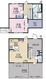 Lepoa Koti 2LDKの間取図画像