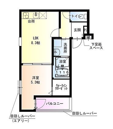 フジパレス吉田サウス_間取り_0
