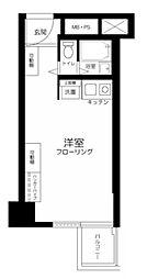ソフトタウン赤坂 ワンルームの間取図画像