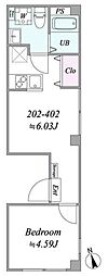 Gran Tokyo NAKANO 1LDKの間取図画像