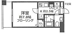 VILLENEUVE 1Kの間取図画像