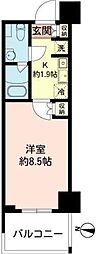 間取図画像 1K
