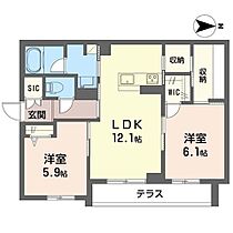 グランディールII 00102 ｜ 神奈川県川崎市高津区千年996-8（賃貸マンション2LDK・1階・61.39㎡） その2