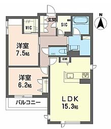 ラ・ルーム厚木町0 2階