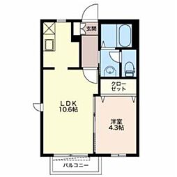 シャーメゾン中山 1階