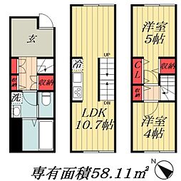 モックテラス行徳 1階/-