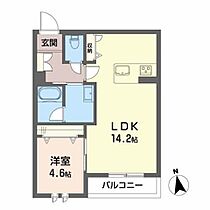 Ｇｒｅｅｎａｇｅ　Ｕ A0302 ｜ 熊本県熊本市西区横手５丁目3-17（賃貸マンション1LDK・3階・45.28㎡） その2