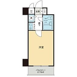 ライオンズマンション音羽 ワンルームの間取図画像