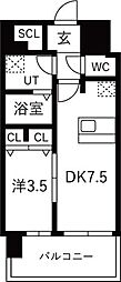 間取図画像 1DK