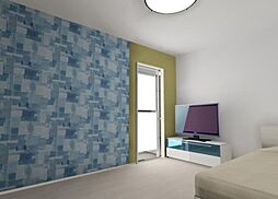 モダンコート祖師谷 2階1Kのリビング/ダイニング