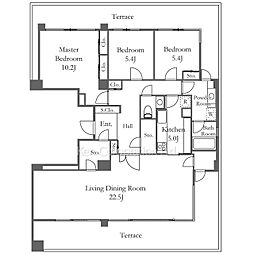 間取図画像 3LDK