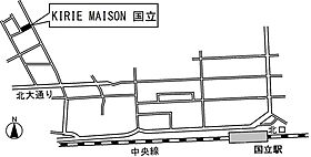 ＫＩＲＩＥ　ＭＡＩＳＯＮ　国立 105 ｜ 東京都国分寺市西町１丁目2-6（賃貸マンション1K・1階・29.57㎡） その8