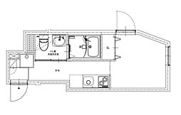 SOLUNA CRACIA ZOSHIGAYA 1Kの間取図画像