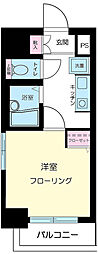 間取図画像 1K