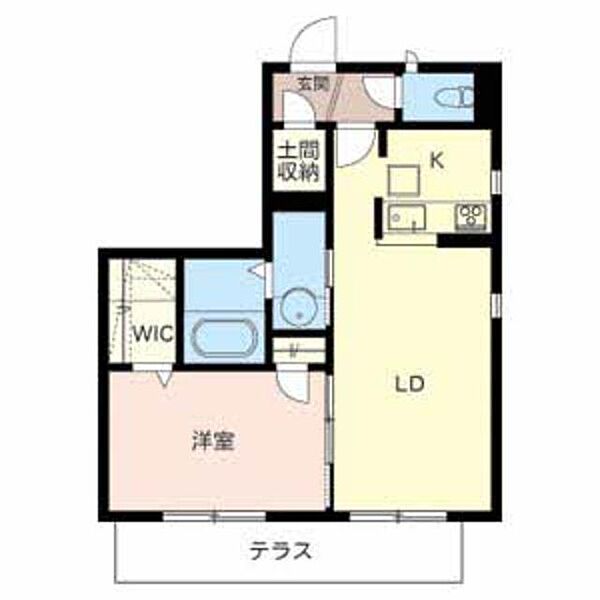 メゾン・ド・ショコラ A101｜大阪府堺市北区百舌鳥梅町３丁(賃貸マンション1LDK・1階・46.25㎡)の写真 その2