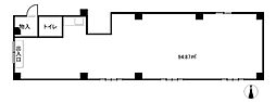 エクセルピア羽田2番館 ワンルームの間取図画像
