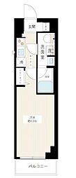 パティーナ東武練馬 1Kの間取図画像