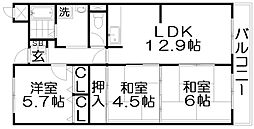 間取図画像 3LDK
