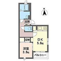 グランドール壱番館 00301 ｜ 埼玉県川口市戸塚南１丁目3-14（賃貸アパート1DK・3階・33.00㎡） その2