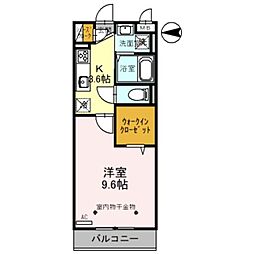 間取図画像 1K