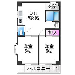 グランドール住之江 4階/-