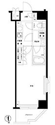 ルーブル新高島平 1Kの間取図画像