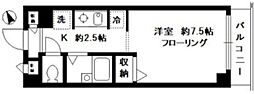 甲良町ハウス ワンルームの間取図画像