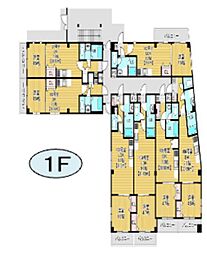 Charmant Maison 1DKの間取図画像