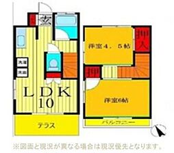 グリーンテラス下田 2LDKの間取図画像