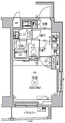 セジョリ池上 6階1Kの間取り