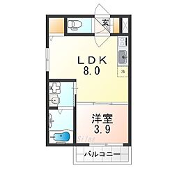 近鉄大阪線 布施駅 徒歩11分 3階/-