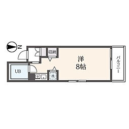 間取図画像 ワンルーム