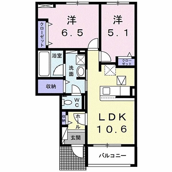 画像2:間取図